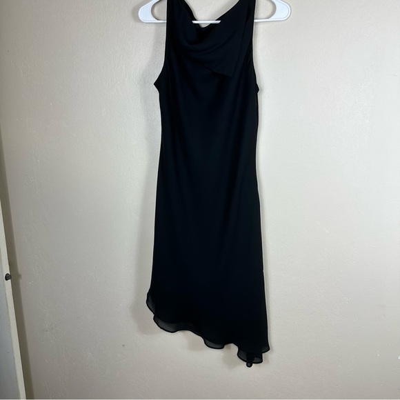 Virgo black sleeves dress.slip on. Size 10 - Picture 1 of 11